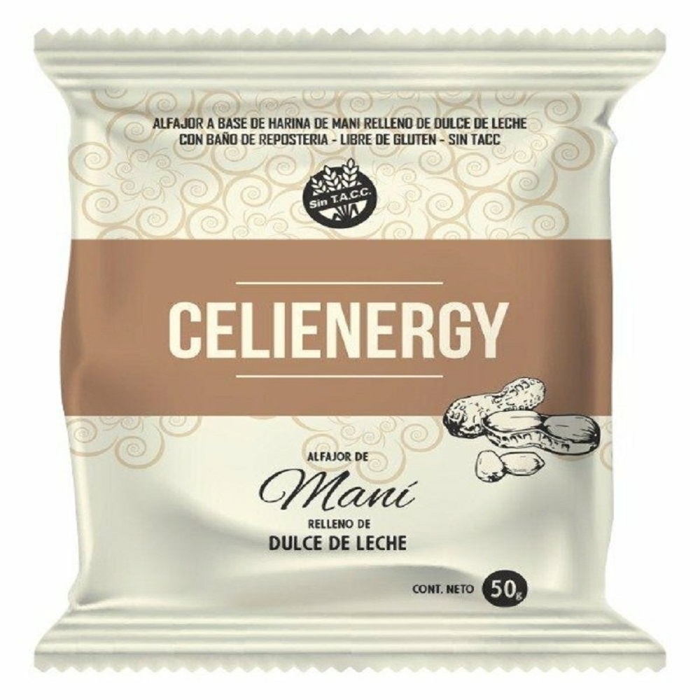 ALFAJOR DE MANI CELIENERGY