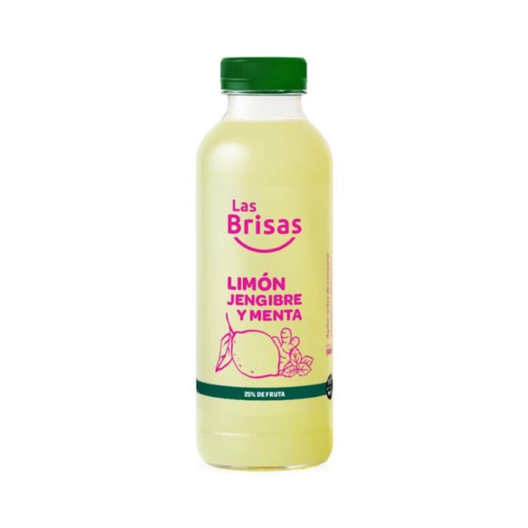 JUGO LIMON JEN&MENTA X500ML - LAS BRISAS