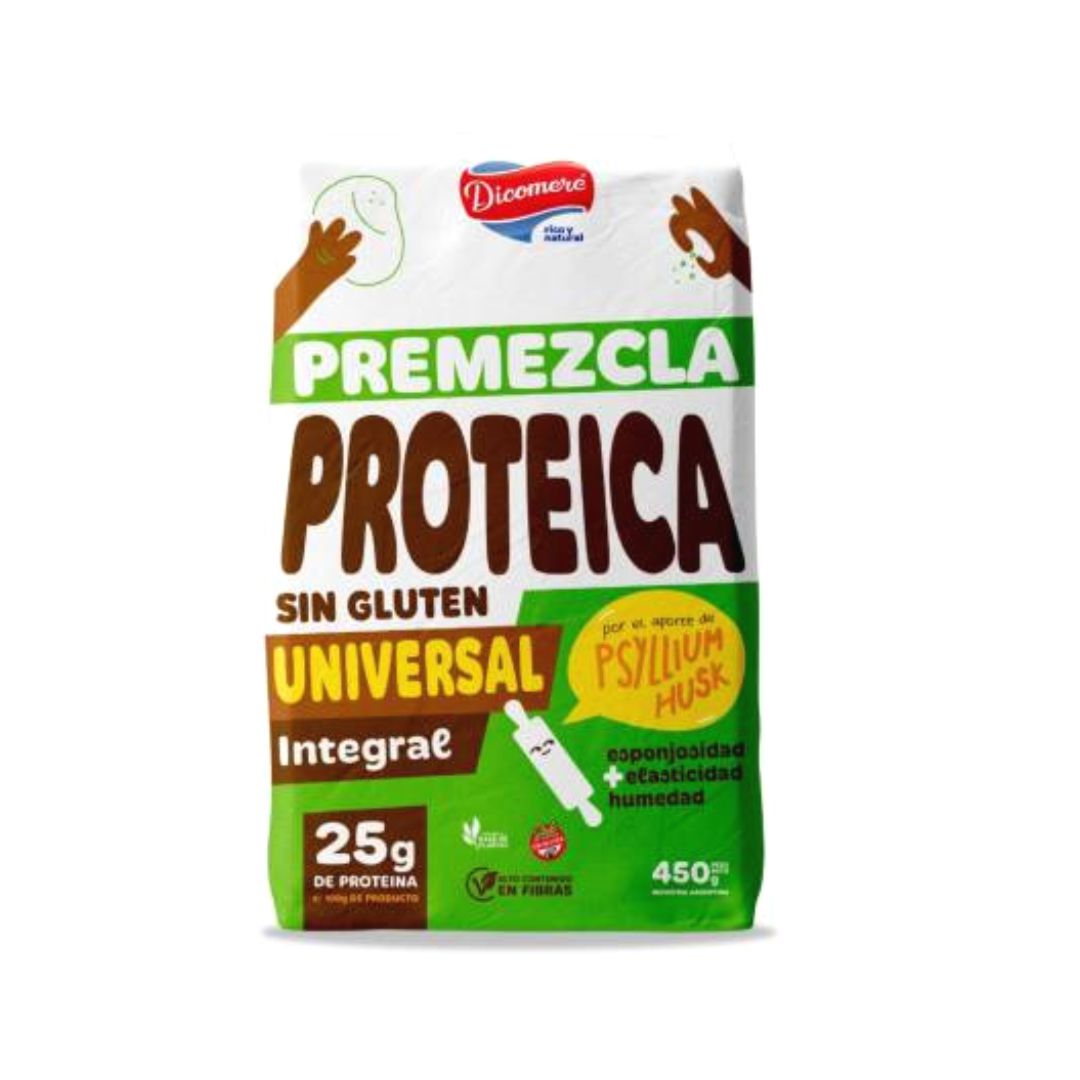 PREMEZCLA UNIVERSAL INTEGRAL PROTEICA X450G - DICOMERE