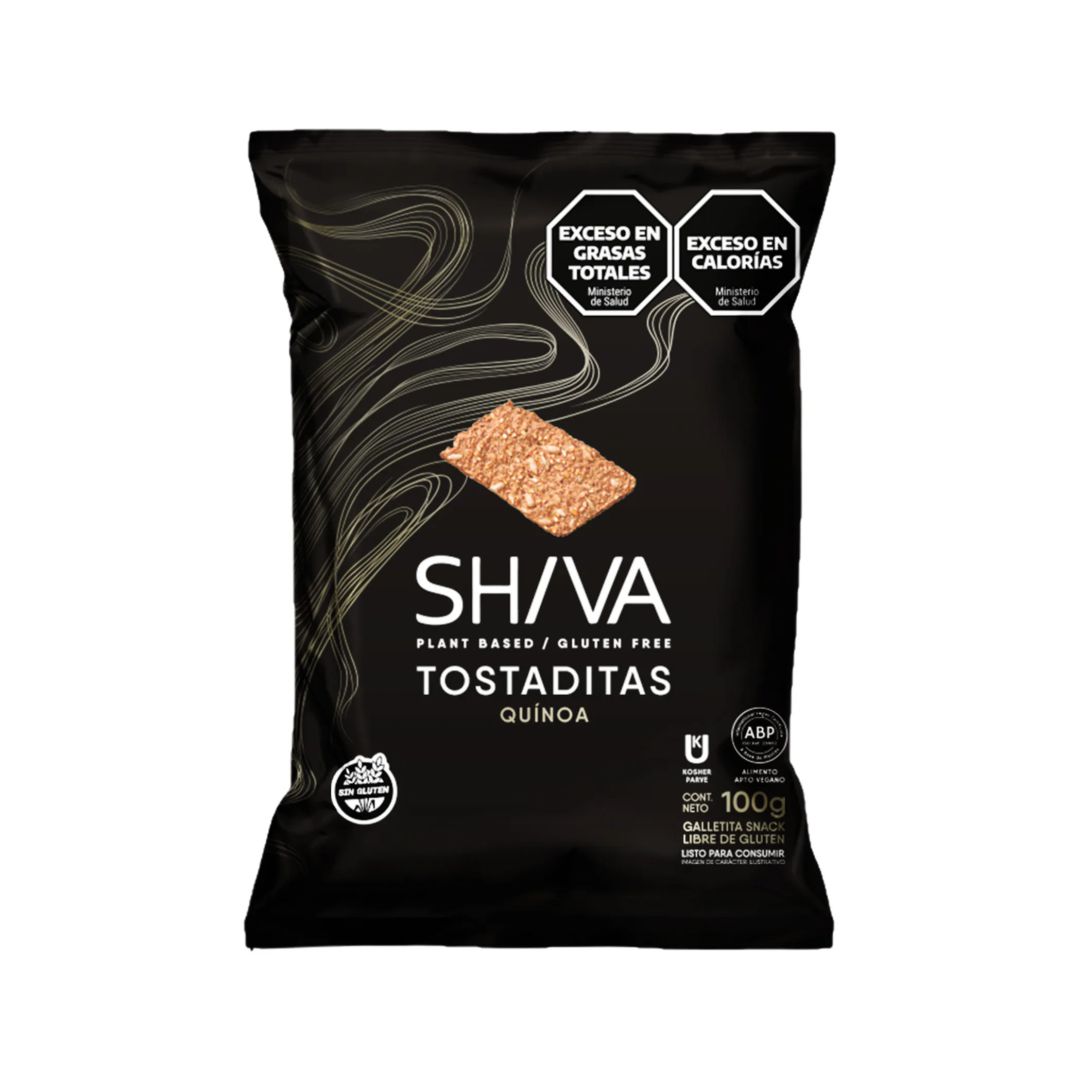 TOSTADITAS QUINOA X100G - SHIVA