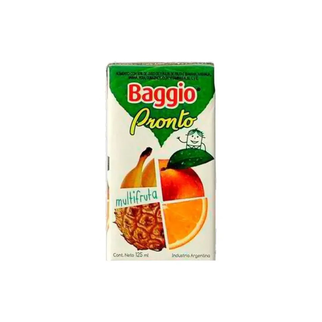 JUGO MULTIFRUTAL X125ML - BAGGIO