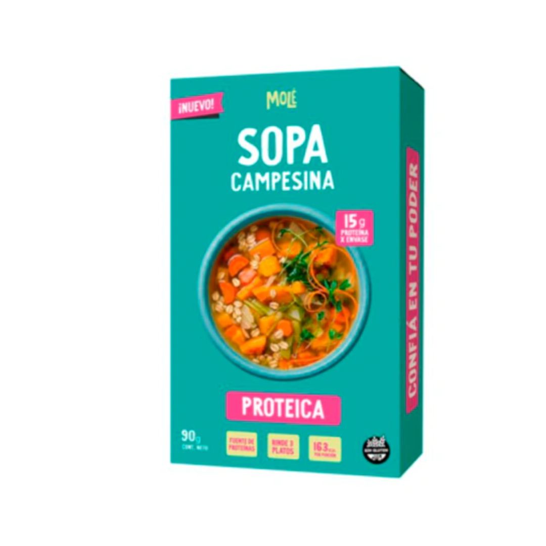 SOPA CAMPESINA PROTEICA X90G - MOLE